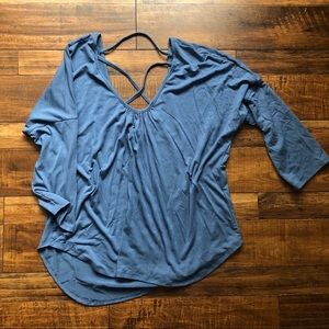 Rue 21 XL Criss Cross V-Neck blouse